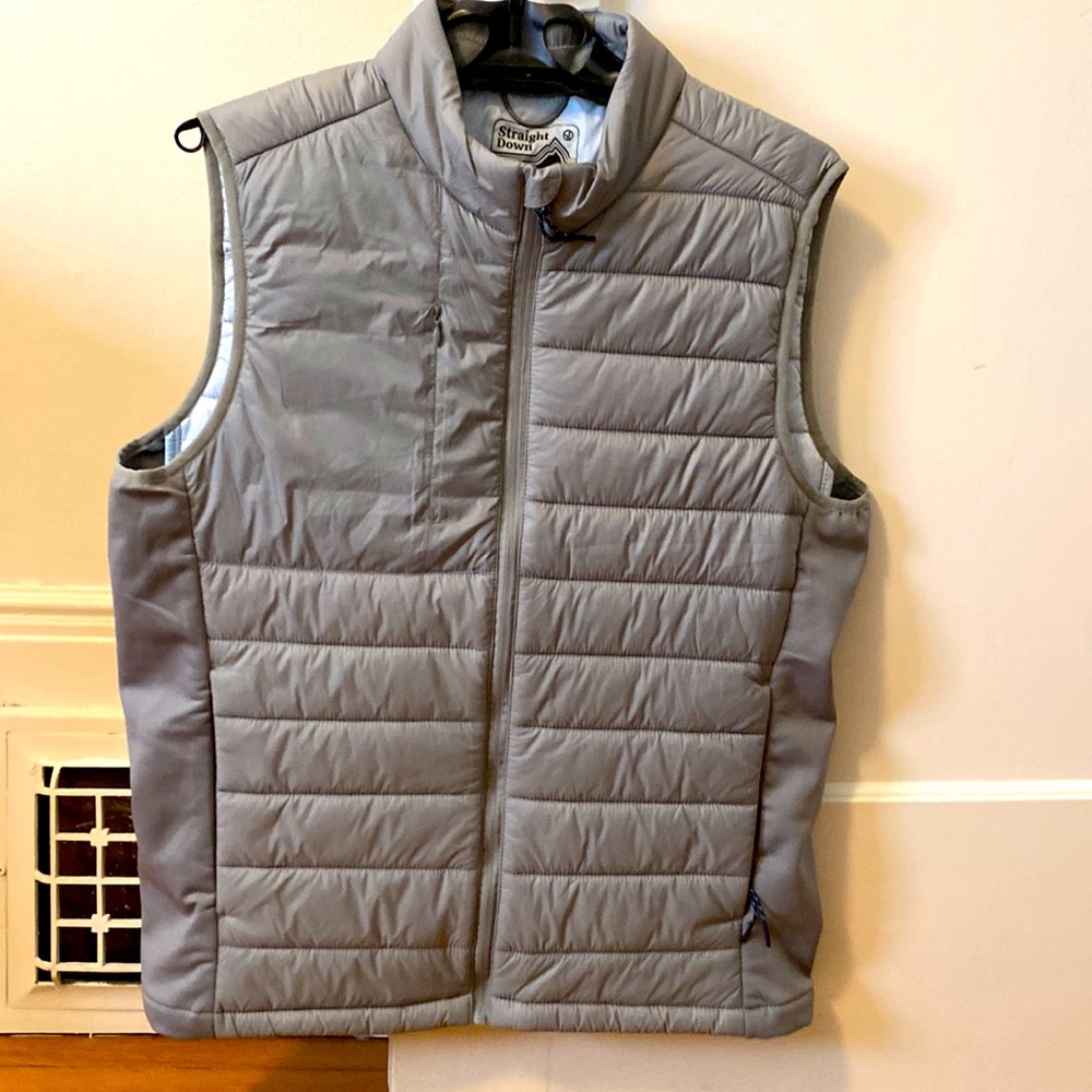 Straight Down Alpha Vest - Grey - Medium